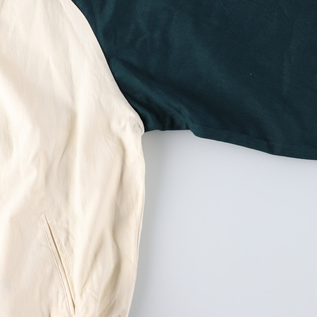 ~90'S Brooks Brothers Cotton Varsity Jacket Made in USA Men's L size / eaa523485