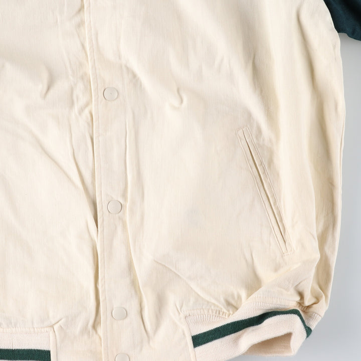 ~90'S Brooks Brothers Cotton Varsity Jacket Made in USA Men's L size / eaa523485