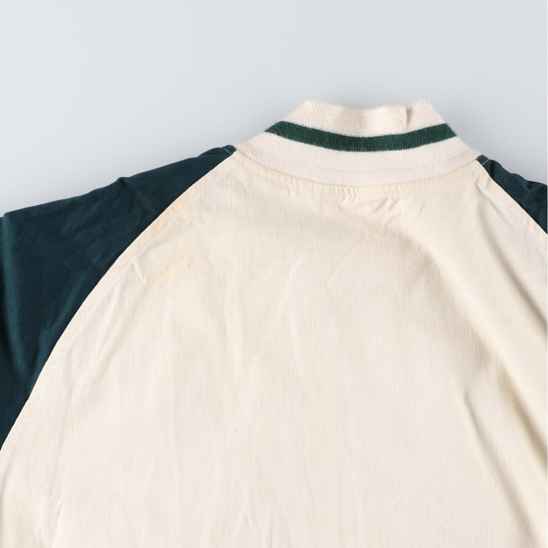 ~90'S Brooks Brothers Cotton Varsity Jacket Made in USA Men's L size / eaa523485