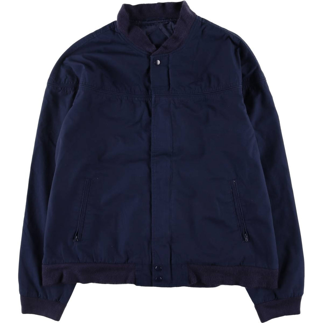 Vintage 90'S David Taylor Derby Jacket, Cotton Blouson, Men's XL cotton navy blue type Vintage Second Hand