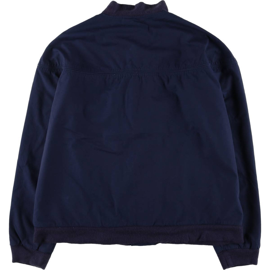 Vintage 90'S David Taylor Derby Jacket, Cotton Blouson, Men's XL cotton navy blue type Vintage Second Hand