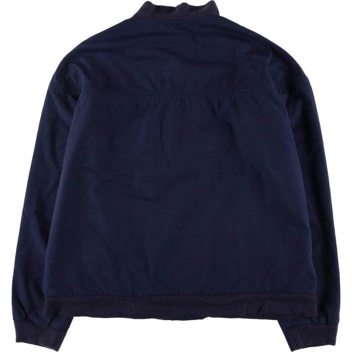 Vintage 90'S David Taylor Derby Jacket, Cotton Blouson, Men's XL cotton navy blue type Vintage Second Hand