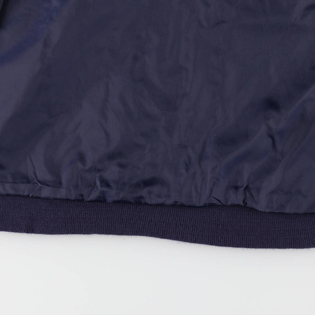 Vintage 90'S David Taylor Derby Jacket, Cotton Blouson, Men's XL cotton navy blue type Vintage Second Hand