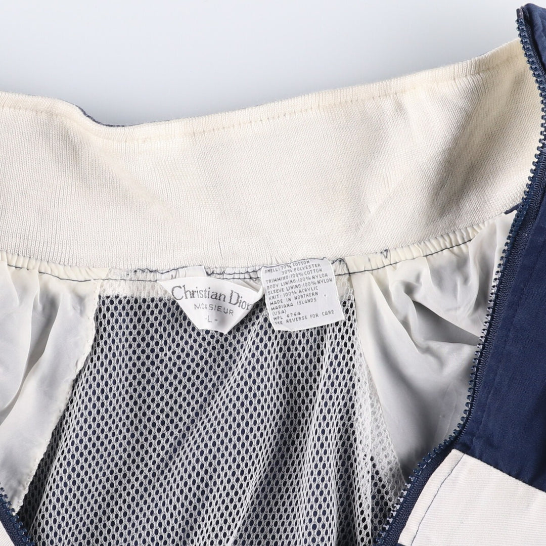 Christian Dior Cotton Blouson Men's L Size Vintage / eaa523491