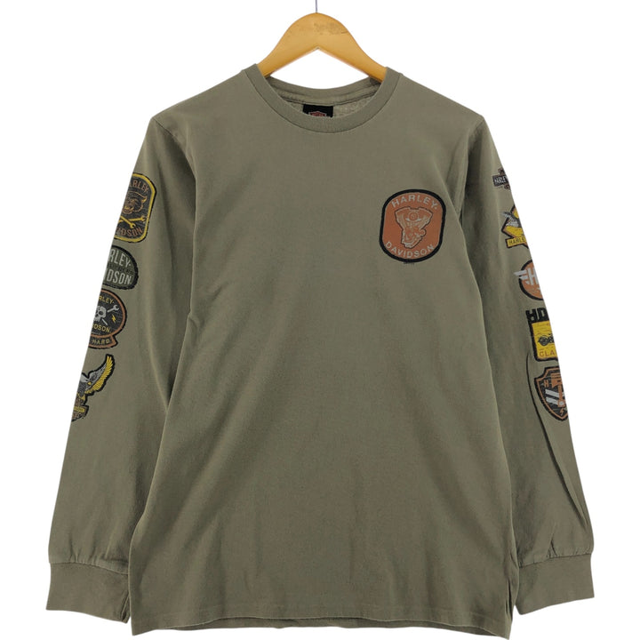 Harley-Davidson Back Print Long T-Shirt Long T Men's S size / eaa523587