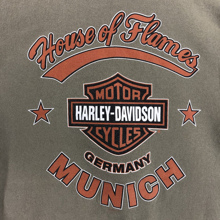 Harley-Davidson Back Print Long T-Shirt Long T Men's S size / eaa523587