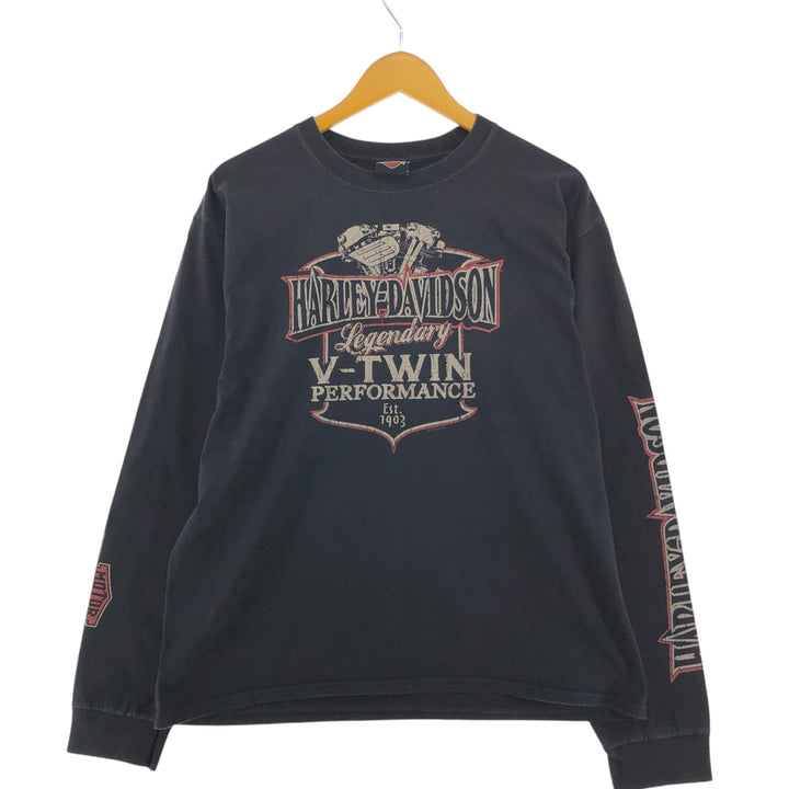 Harley-Davidson Long T-shirt, Men's L size / eaa523588