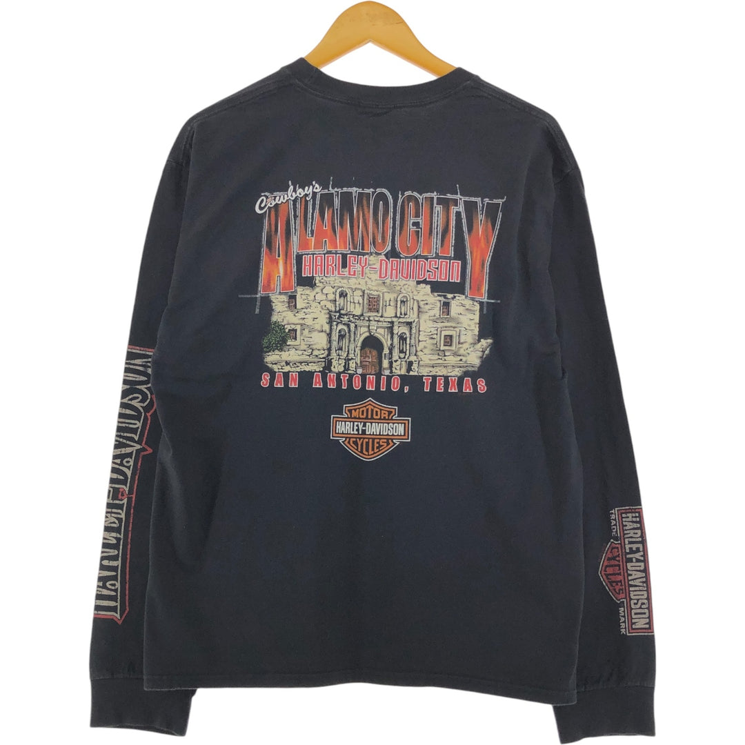 Harley-Davidson Long T-shirt, Men's L size / eaa523588