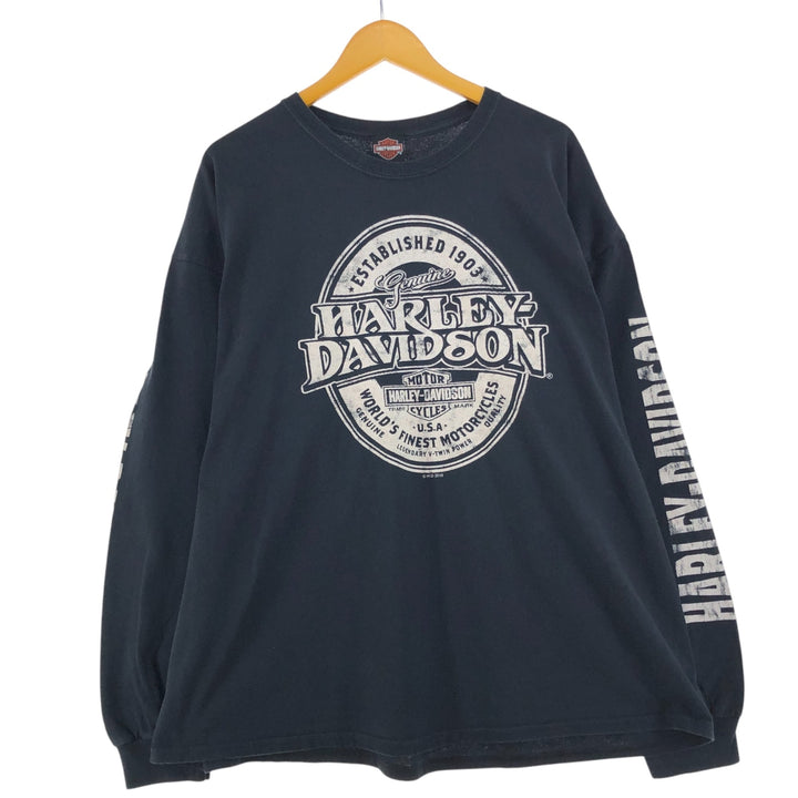 Harley-Davidson Long T-shirt, Men's XL size / eaa523589