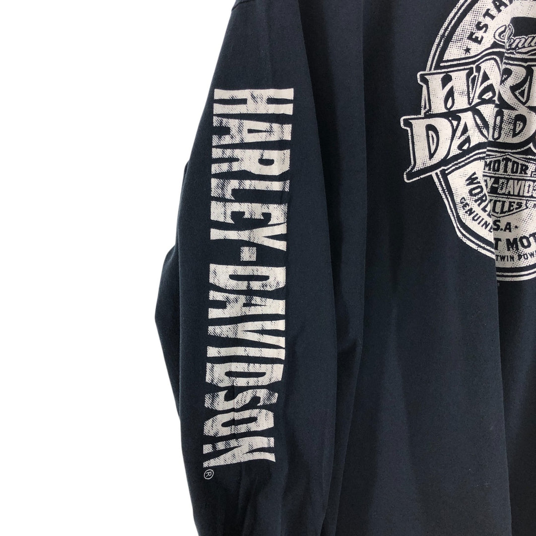 Harley-Davidson Long T-shirt, Men's XL size / eaa523589