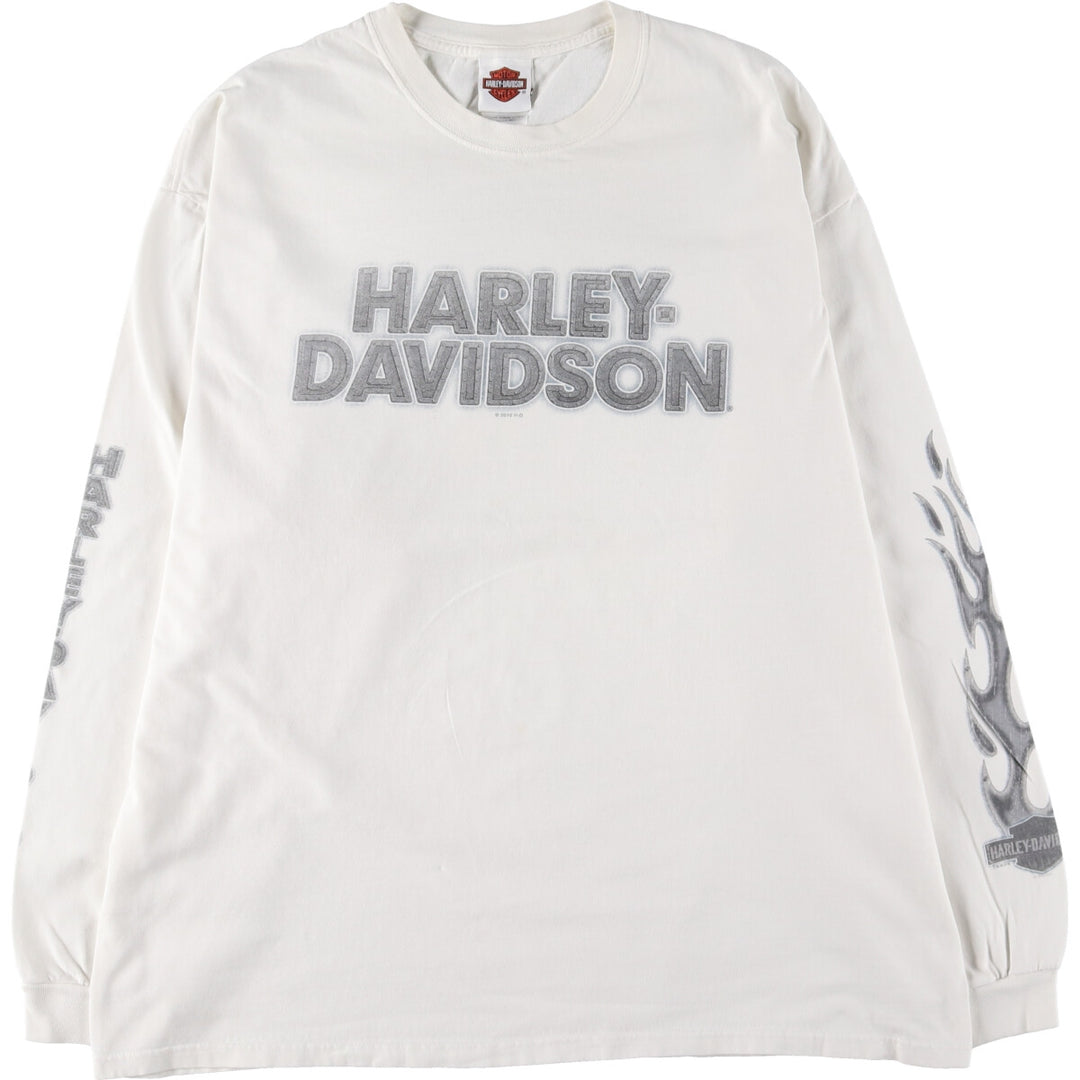 Harley-Davidson Long Sleeve T-Shirt Made in USA Men's XXL /eaa523590