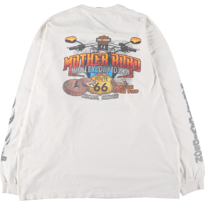 Harley-Davidson Long Sleeve T-Shirt Made in USA Men's XXL /eaa523590