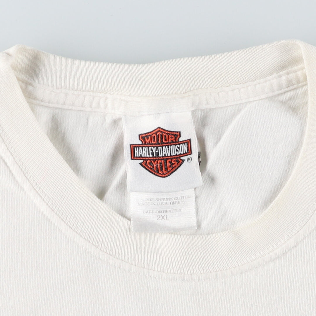 Harley-Davidson Long Sleeve T-Shirt Made in USA Men's XXL /eaa523590