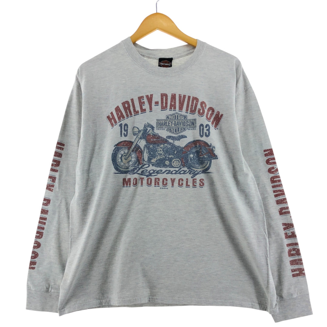 Harley-Davidson Long Sleeve T-Shirt, Men's XL Size /eaa523592