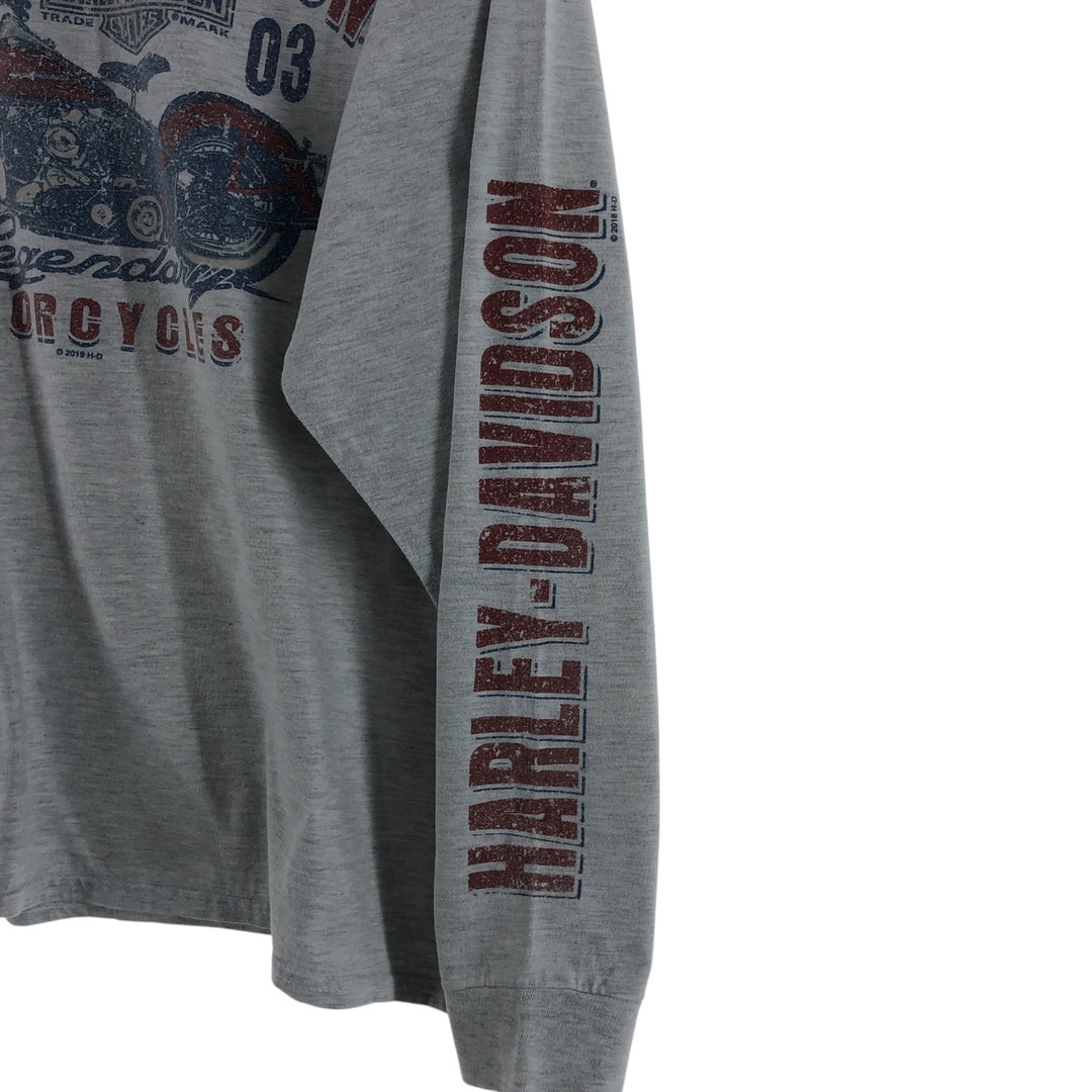 Harley-Davidson Long Sleeve T-Shirt, Men's XL Size /eaa523592