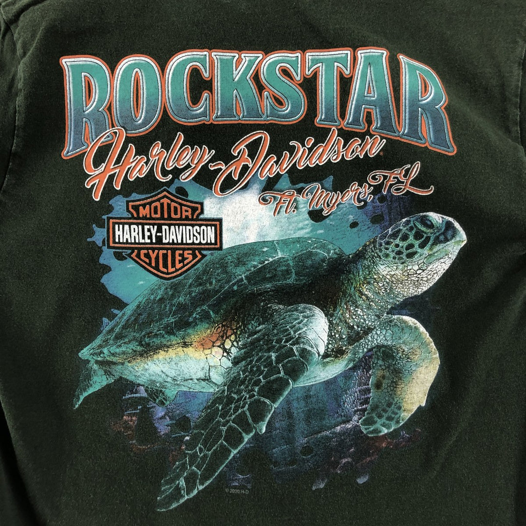 Harley-Davidson Long T-shirt, Men's S size / eaa523593