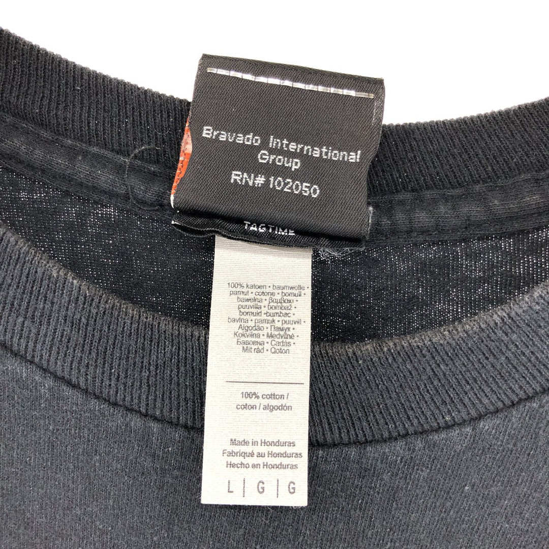 Harley-Davidson Back Print Long T-Shirt Long T Men's L size / eaa523595