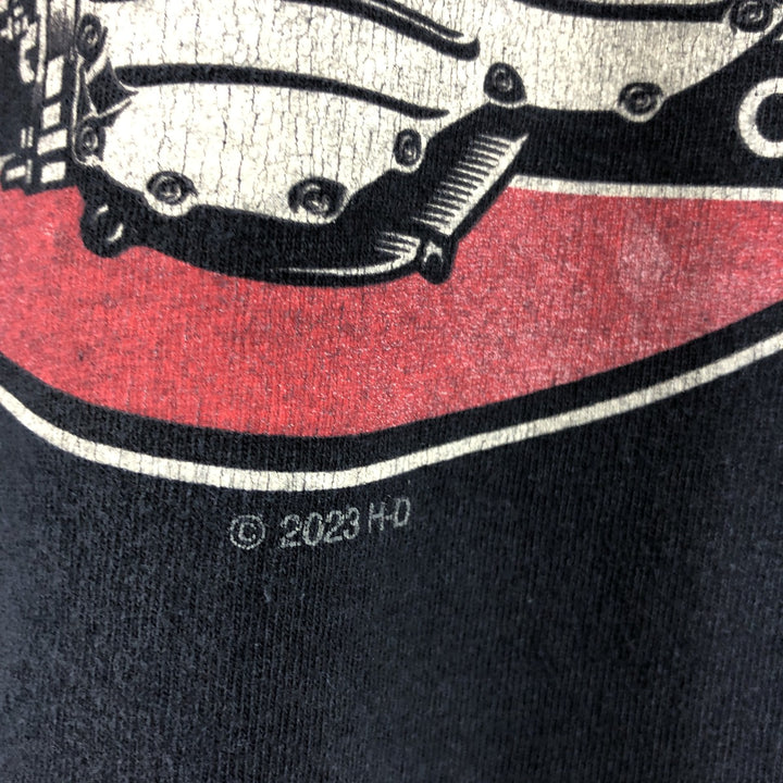 Harley-Davidson Back Print Long T-Shirt Long T Men's L size / eaa523595