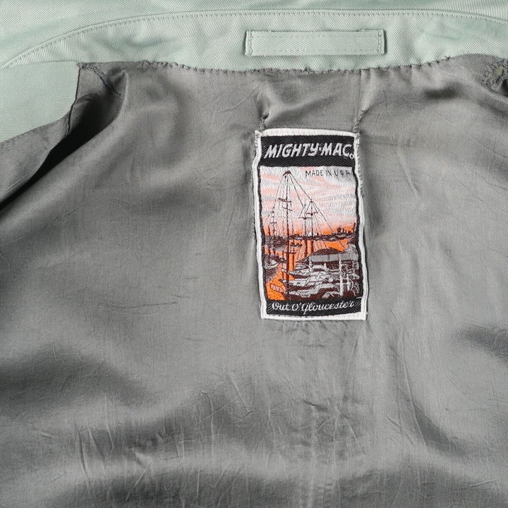 70s~80'S MIGHTY-MAC Harrington Jacket Swing Top Made in USA Men's XL Vintage /eaa523618