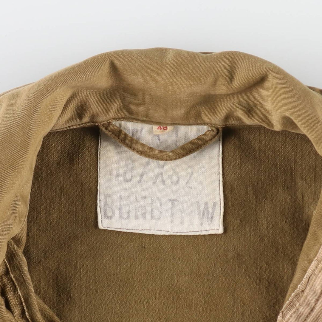 German Army Logger Jacket, Moleskin Jacket, Men's M size / eaa523654