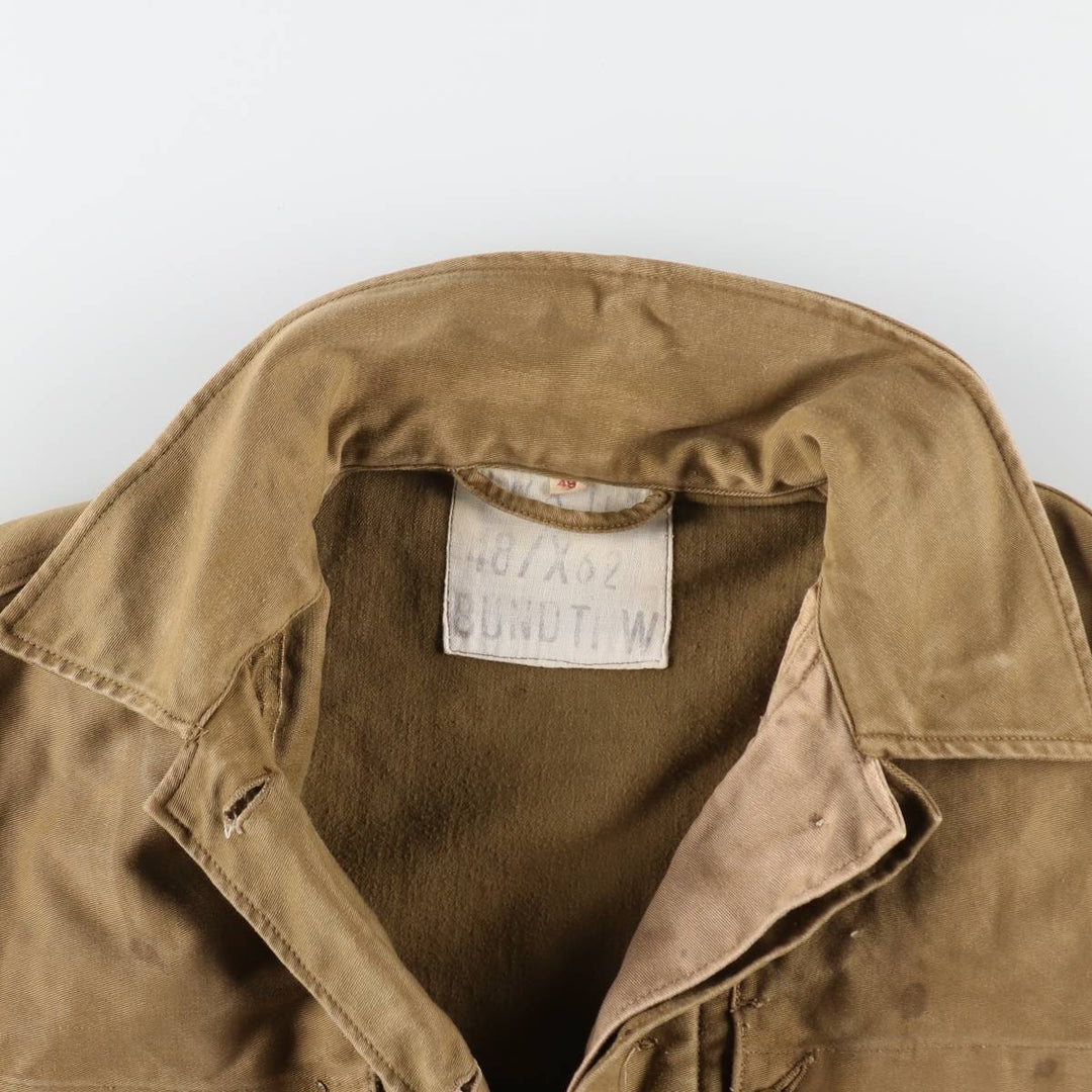 German Army Logger Jacket, Moleskin Jacket, Men's M size / eaa523654