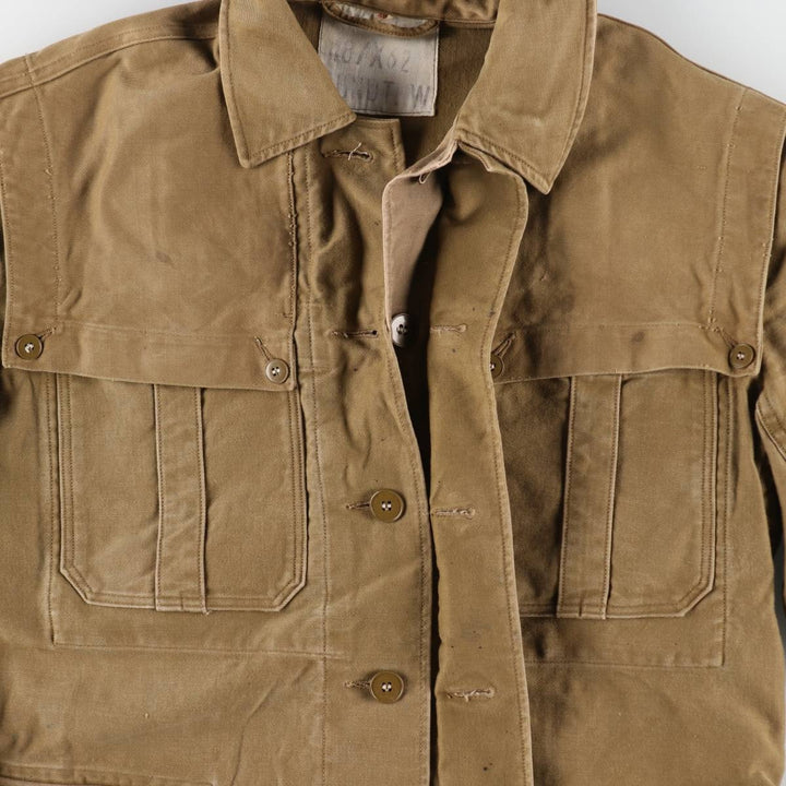 German Army Logger Jacket, Moleskin Jacket, Men's M size / eaa523654