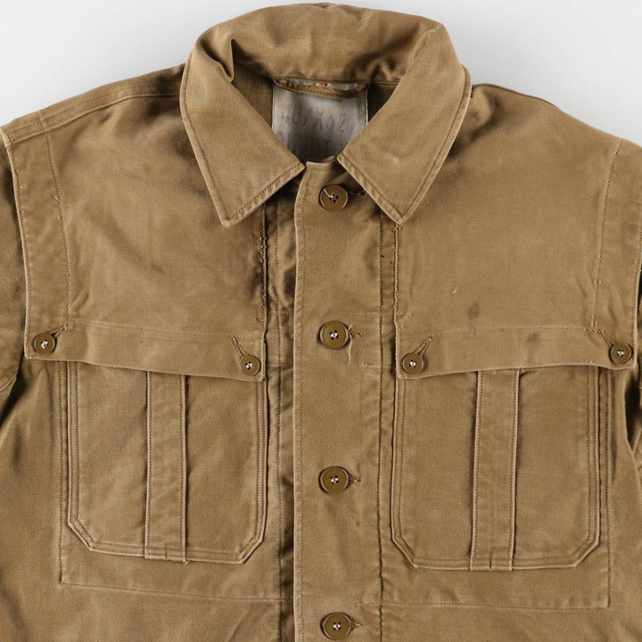 German Army Logger Jacket, Moleskin Jacket, Men's M size / eaa523654