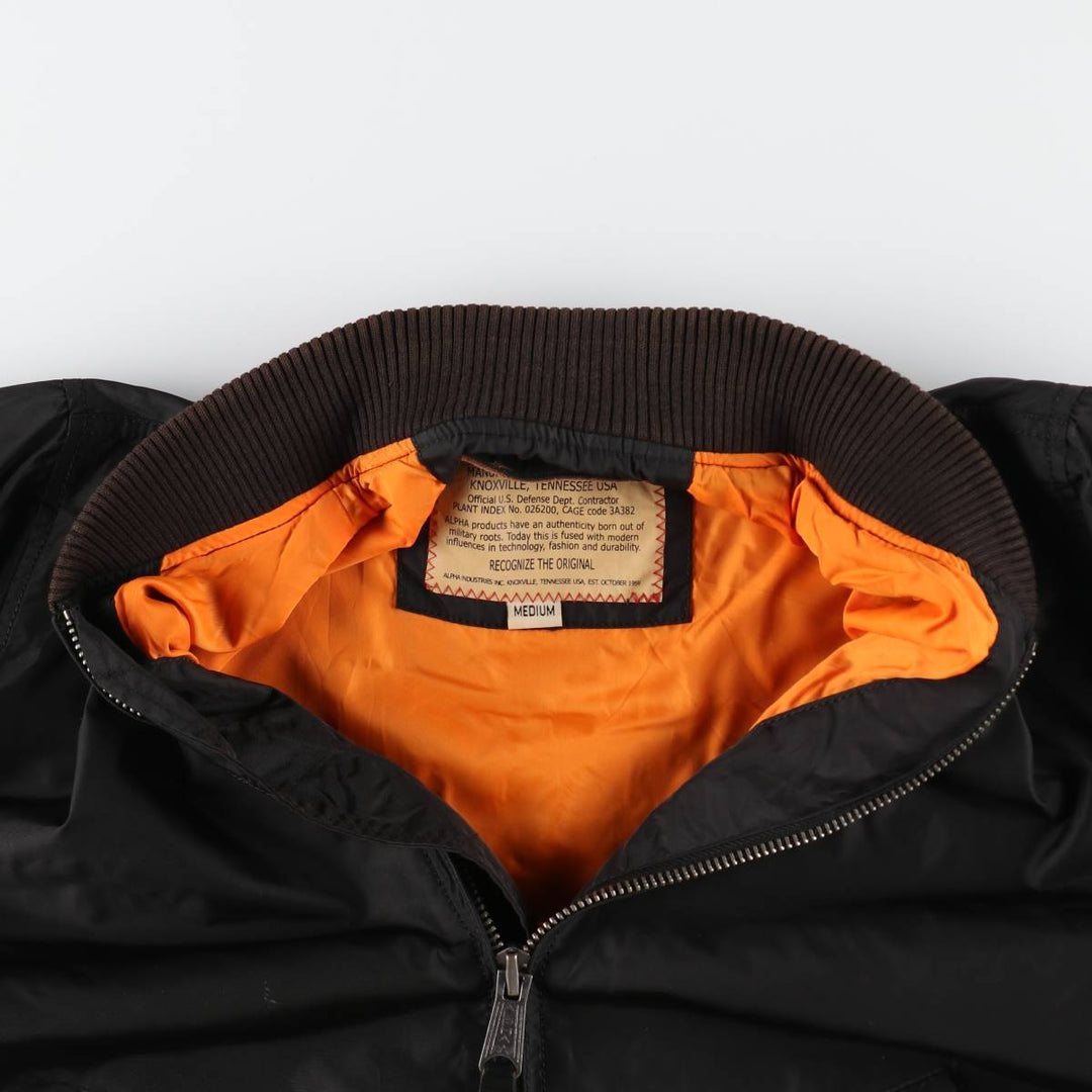 Civilian Alpha MA-1 Type Military Flight Jacket Men's M Size /eaa523655