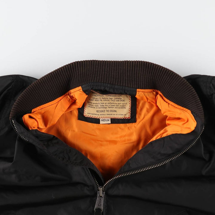 Civilian Alpha MA-1 Type Military Flight Jacket Men's M Size /eaa523655