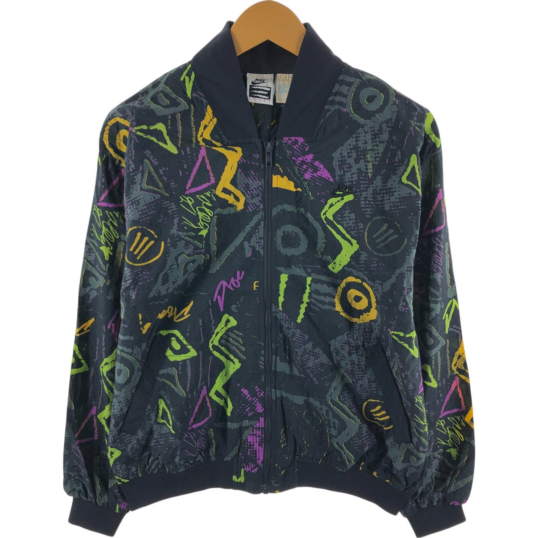 90'S Nike Elite all-over print nylon blouson, men's size L, vintage / eaa523659