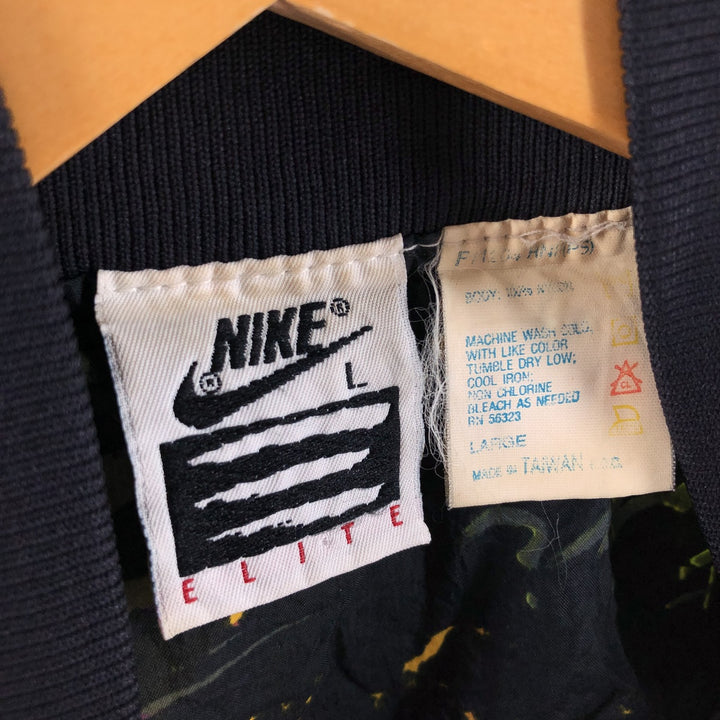 90'S Nike Elite all-over print nylon blouson, men's size L, vintage / eaa523659