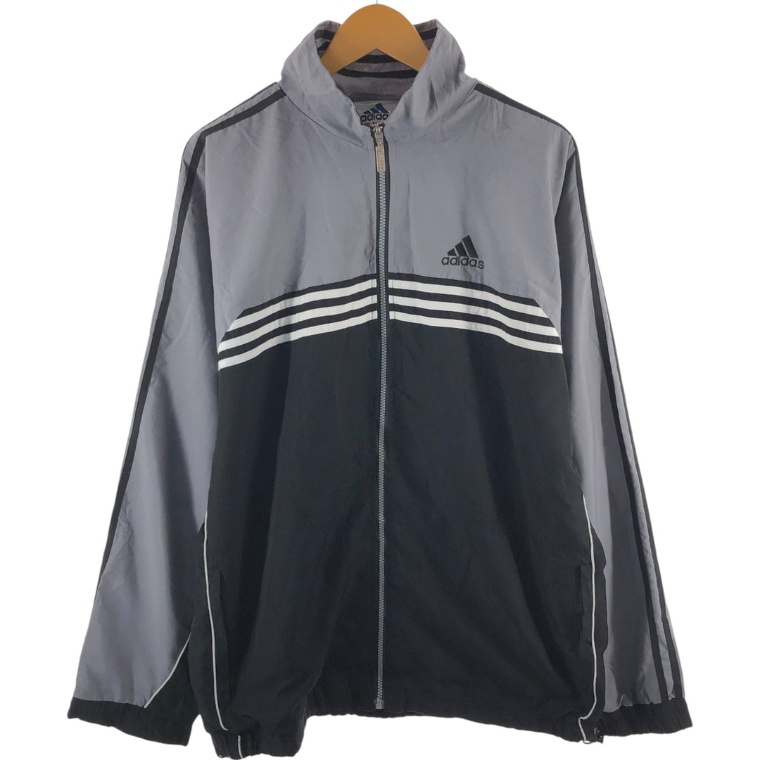 90'S Adidas Windbreaker Men's XXL Vintage unclear gray type Vintage Second Hand