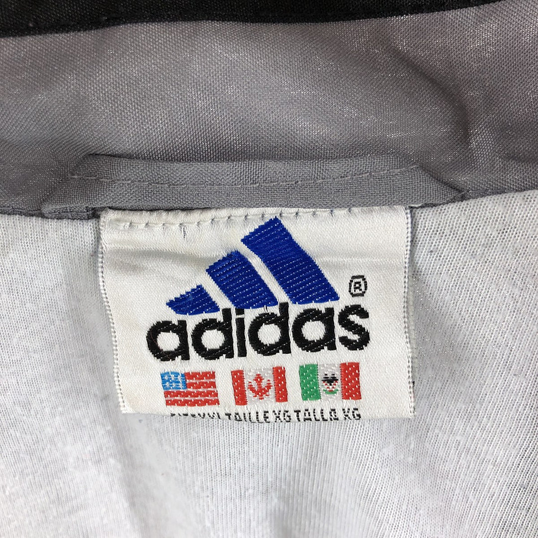 90'S Adidas Windbreaker Men's XXL Vintage unclear gray type Vintage Second Hand