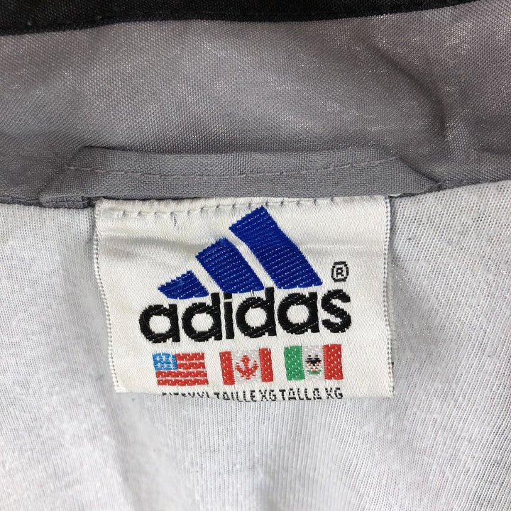 90'S Adidas Windbreaker Men's XXL Vintage unclear gray type Vintage Second Hand