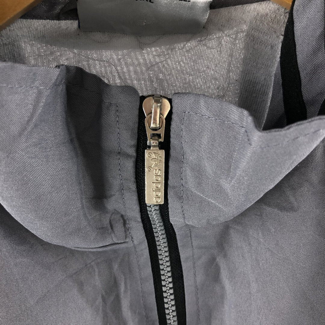 90'S Adidas Windbreaker Men's XXL Vintage unclear gray type Vintage Second Hand