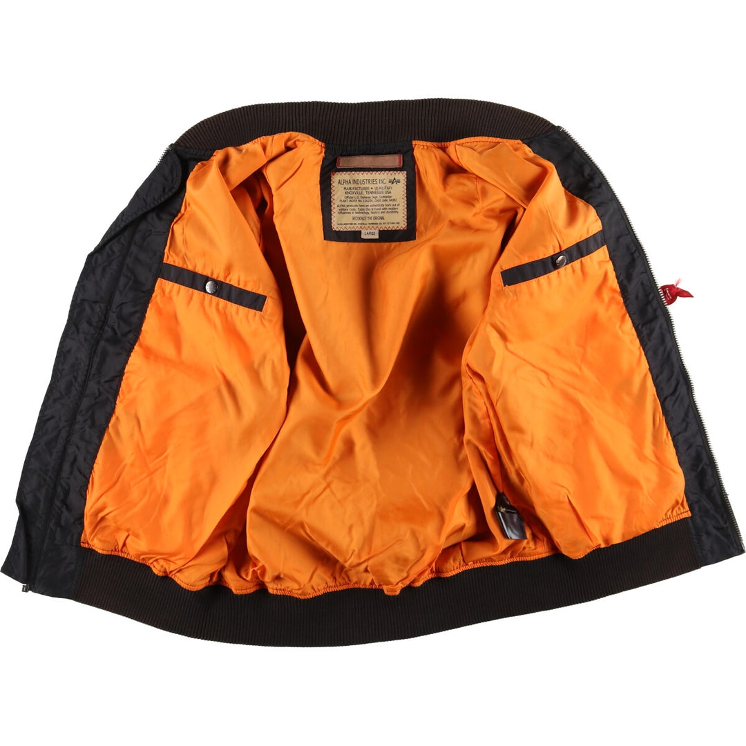 Civilian product Alpha ALPHA MA-1 type military flight jacket men's size L equivalent /eaa523683