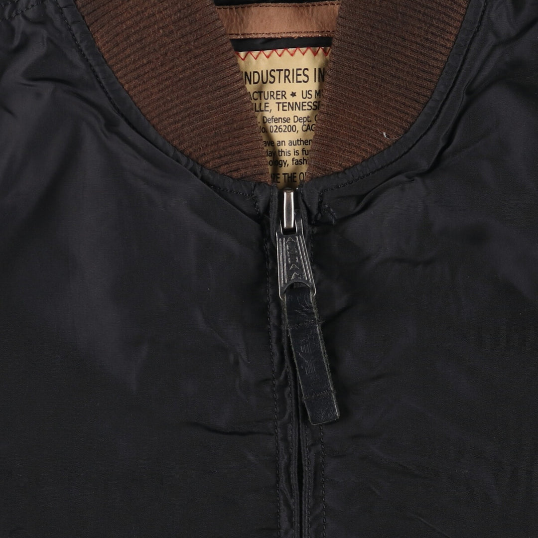 Civilian product Alpha ALPHA MA-1 type military flight jacket men's size L equivalent /eaa523683