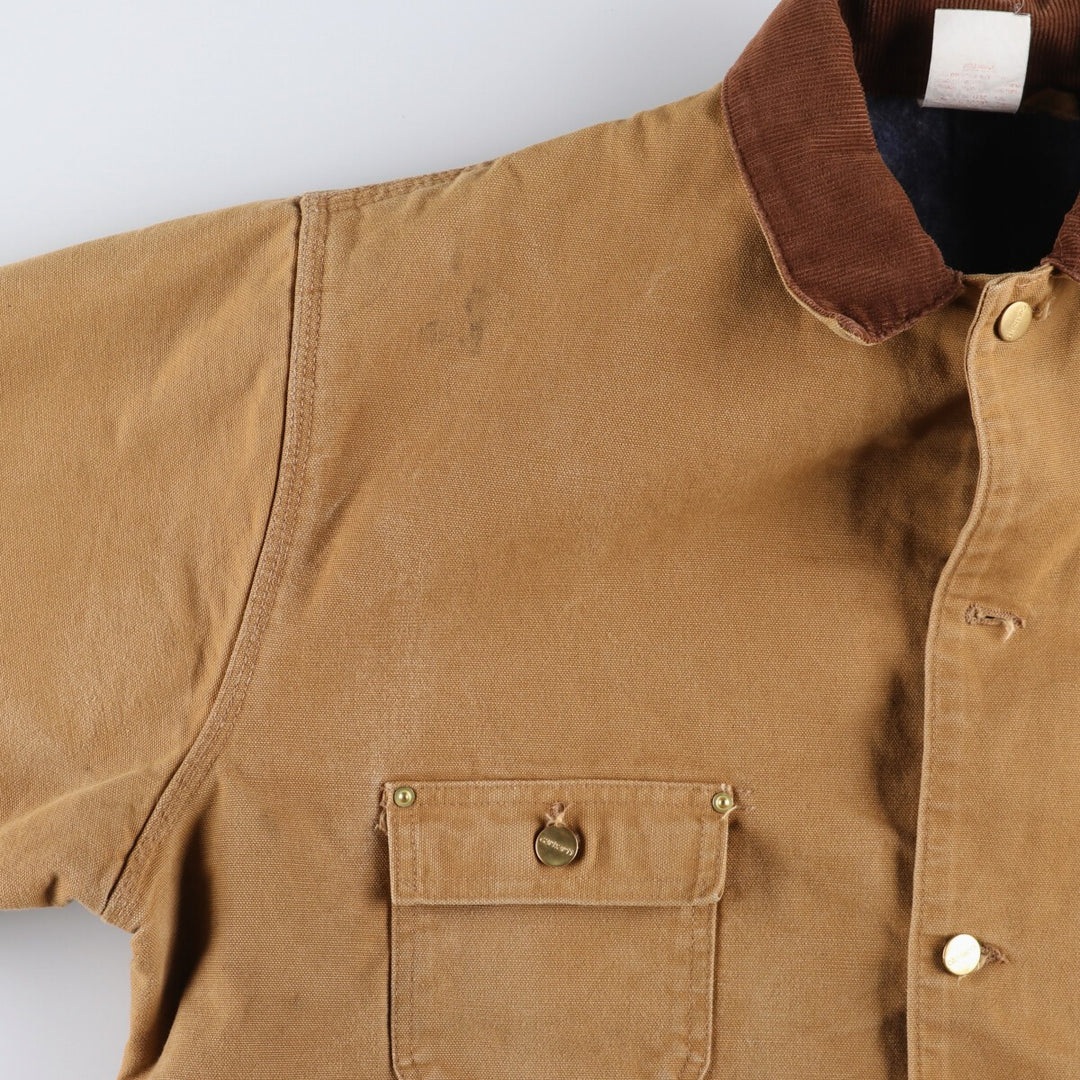 80s-90'S Carhartt Michigan Chore Coat Duck Coverall Made in USA Men's XL Vintage /eaa523697