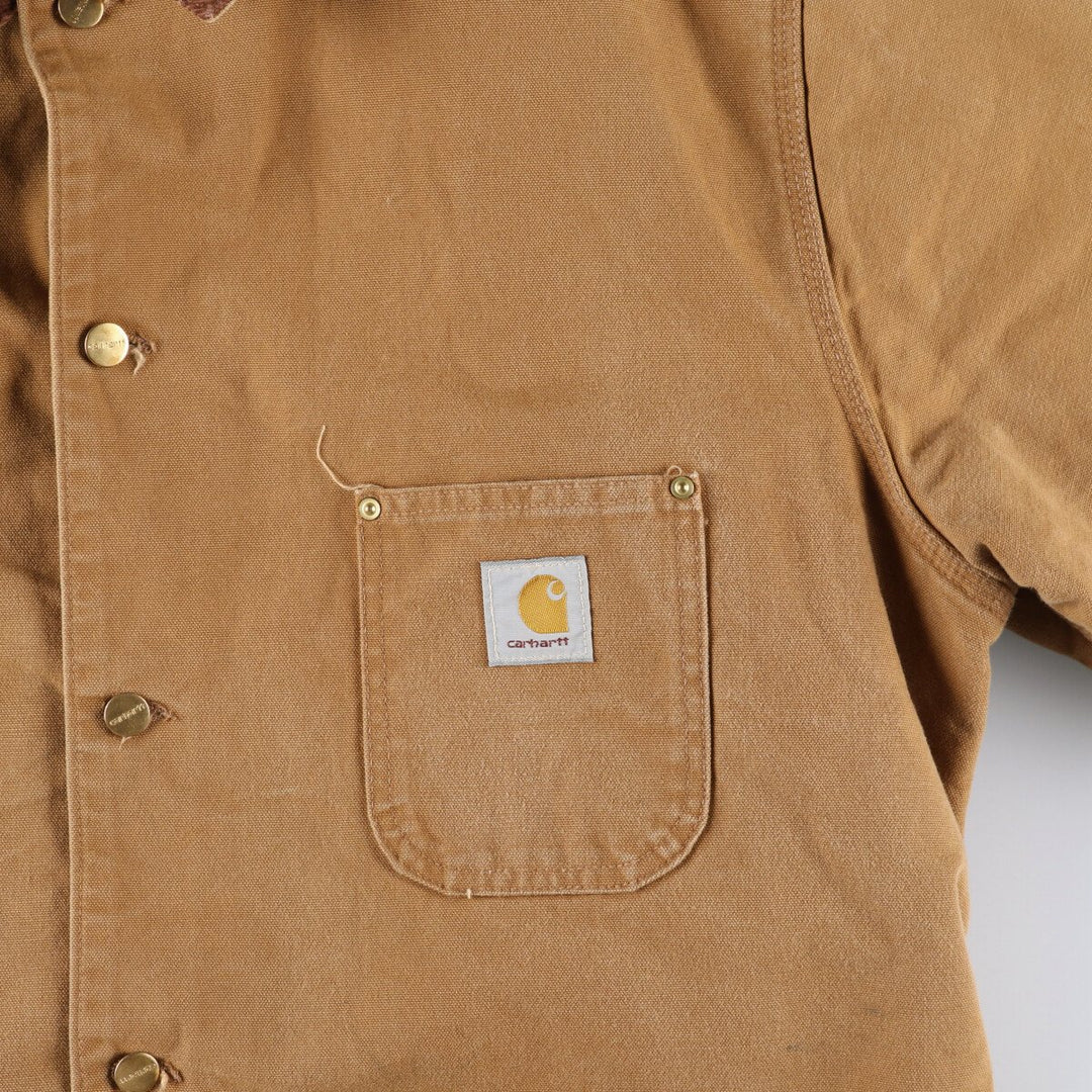 80s-90'S Carhartt Michigan Chore Coat Duck Coverall Made in USA Men's XL Vintage /eaa523697