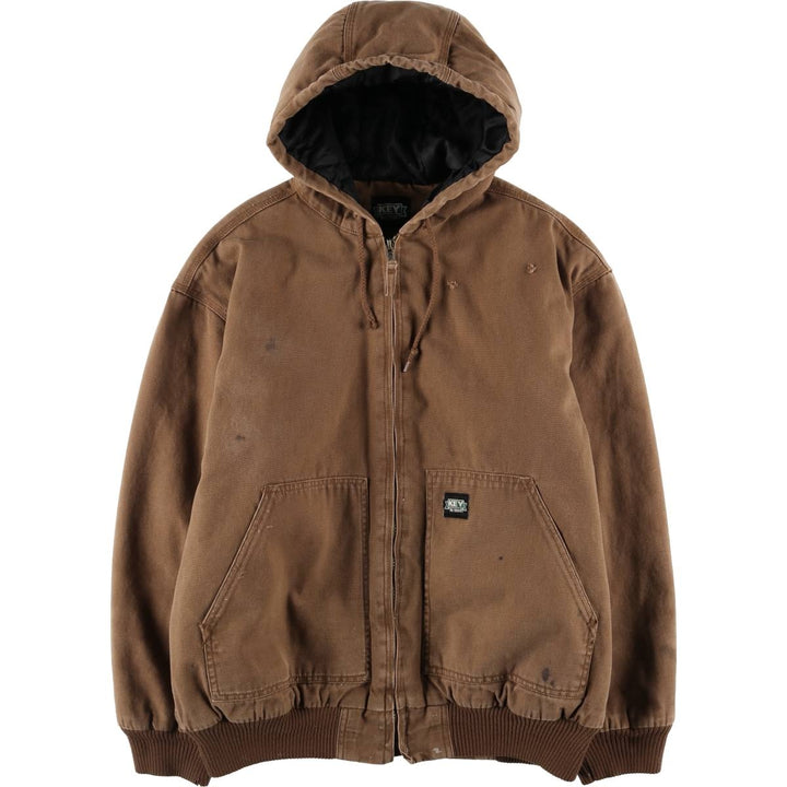 Key Active Jacket Type Duck Full Zip Parka Men's L size / eaa523699