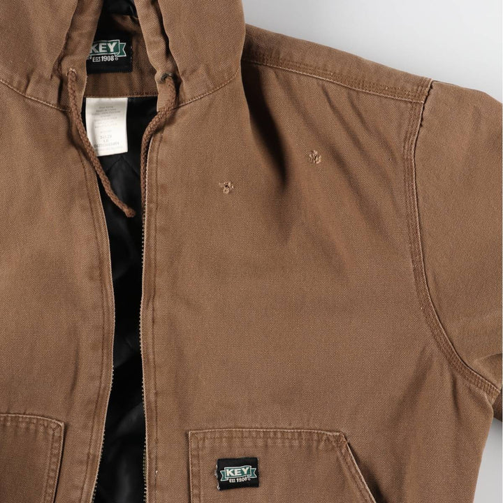 Key Active Jacket Type Duck Full Zip Parka Men's L size / eaa523699