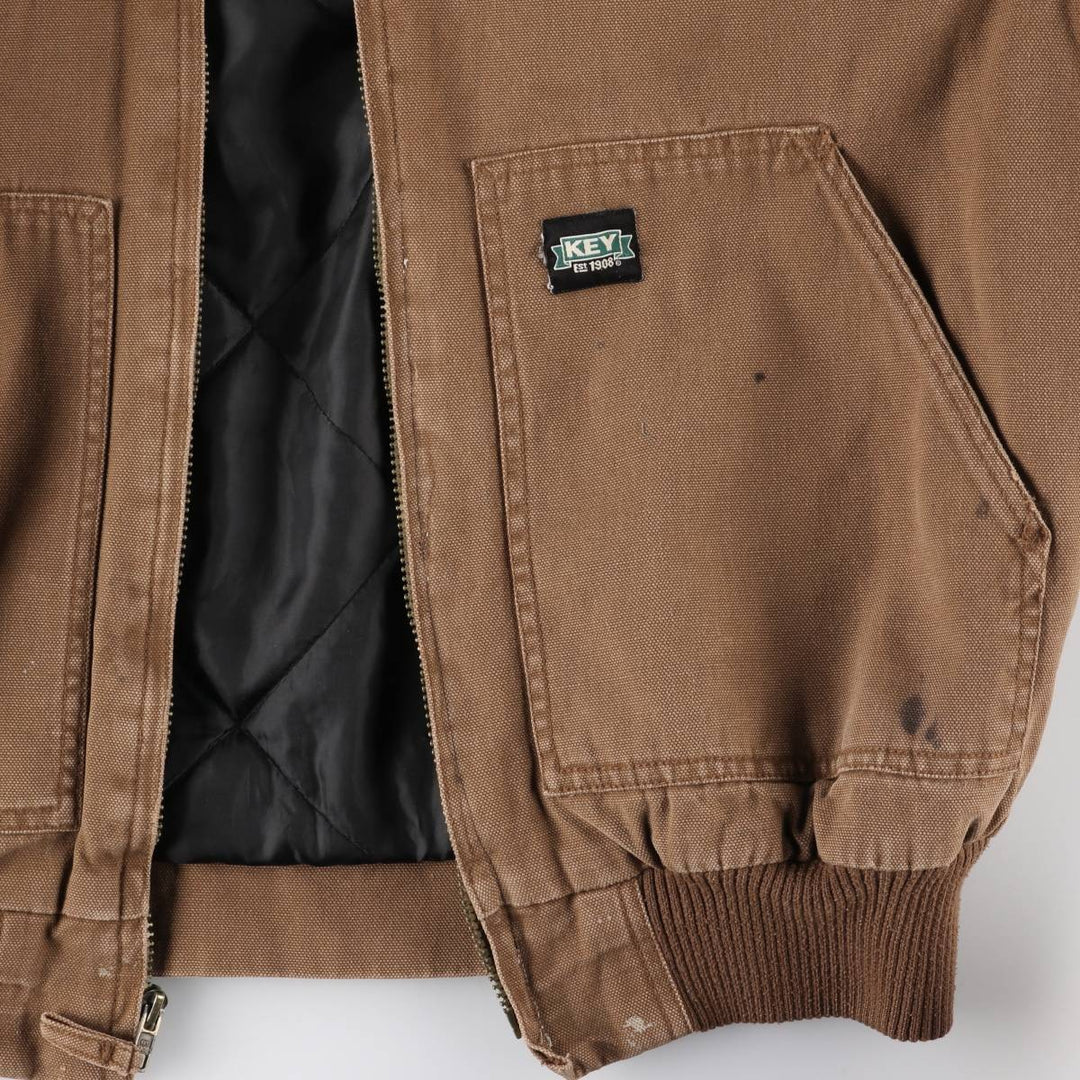 Key Active Jacket Type Duck Full Zip Parka Men's L size / eaa523699