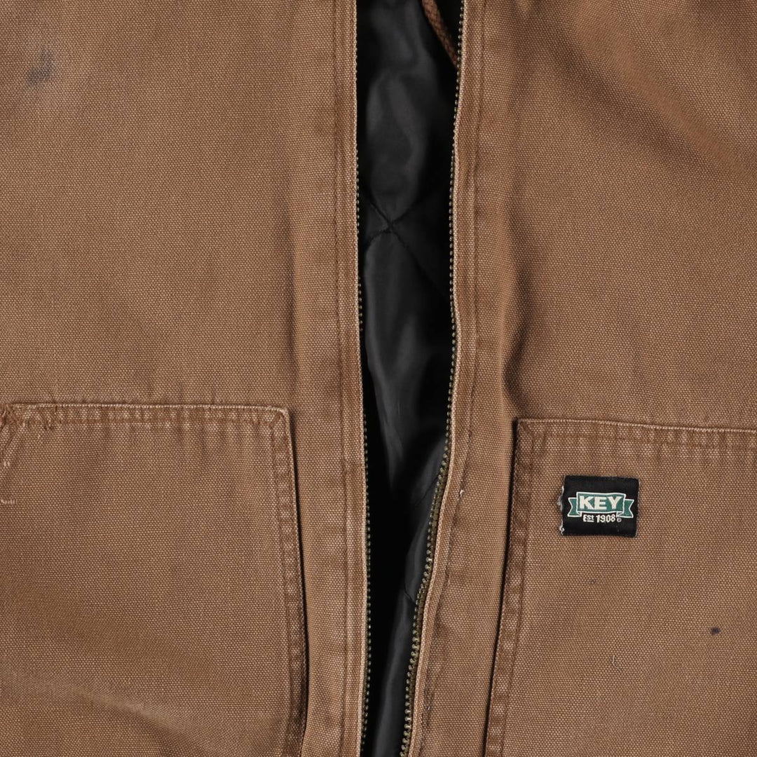 Key Active Jacket Type Duck Full Zip Parka Men's L size / eaa523699