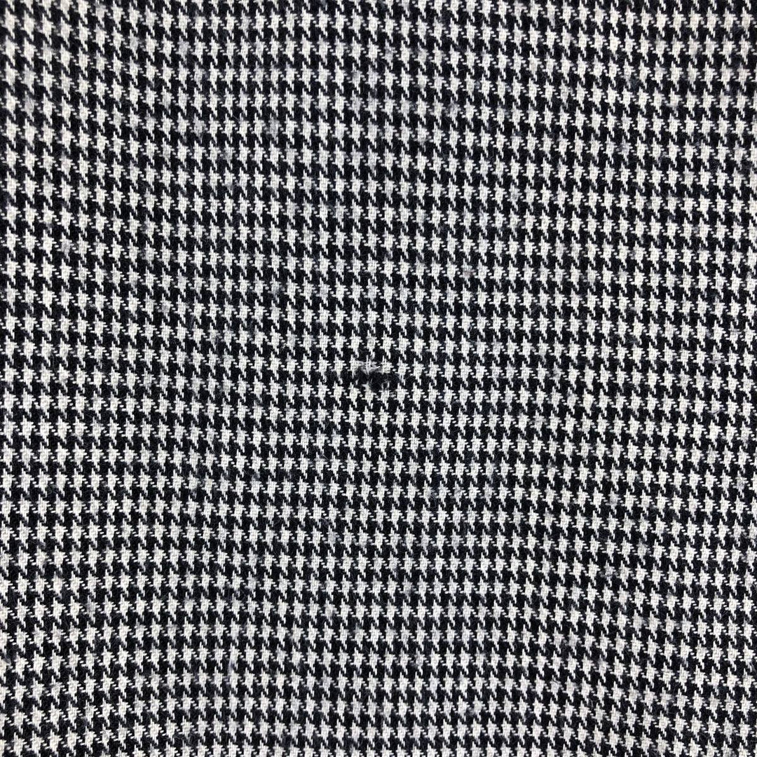 Mr. DC Vintage Light Flannel Check Shirt, Made in USA, Men's Size L unclear black type Vintage Second Hand