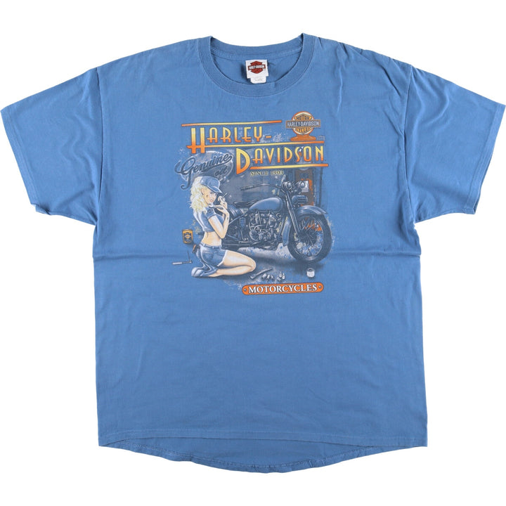Harley-Davidson Hanes Eagle Pattern Motorcycle Bike T-shirt Men's XL /eaa523801