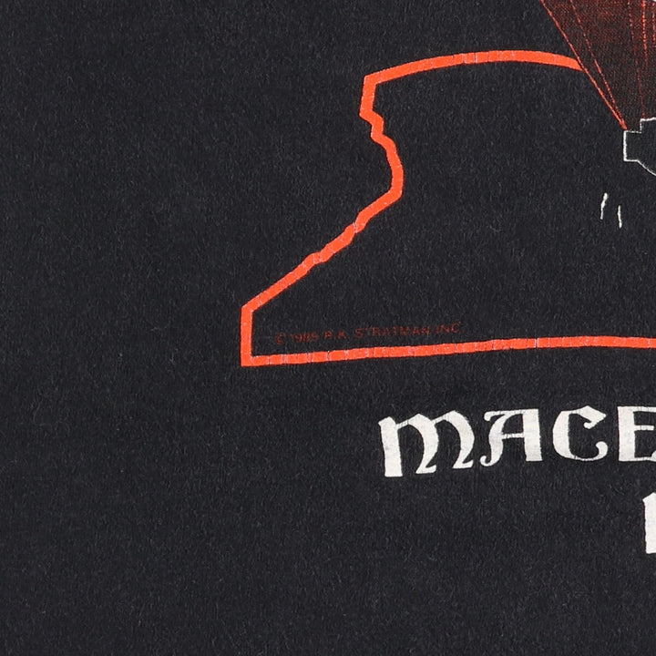 90'S Harley-Davidson Hanes Back Print Motorcycle Bike T-Shirt Made in USA Men's L /eaa523804