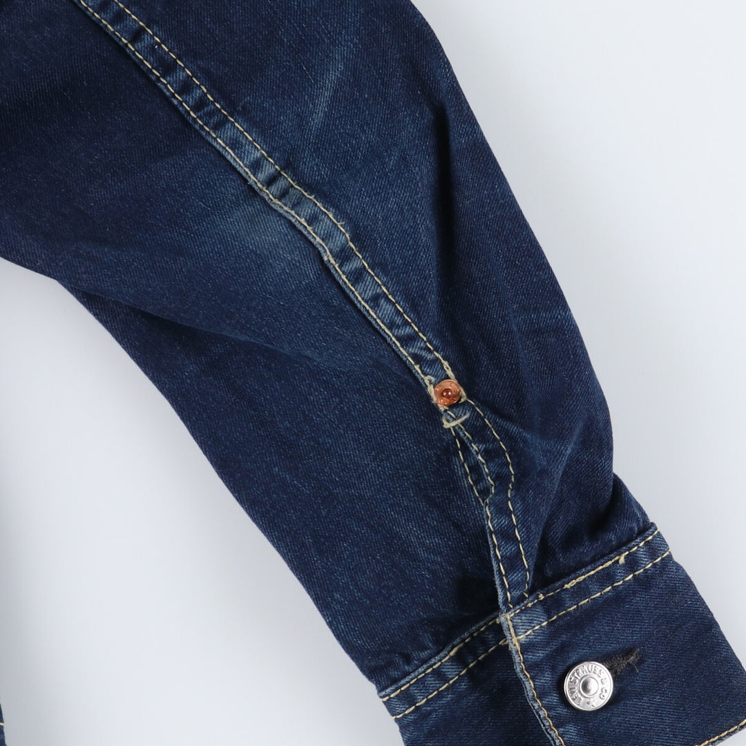 00'S Levi's 70905-10 Euro model denim jacket, men's size M / eaa523839