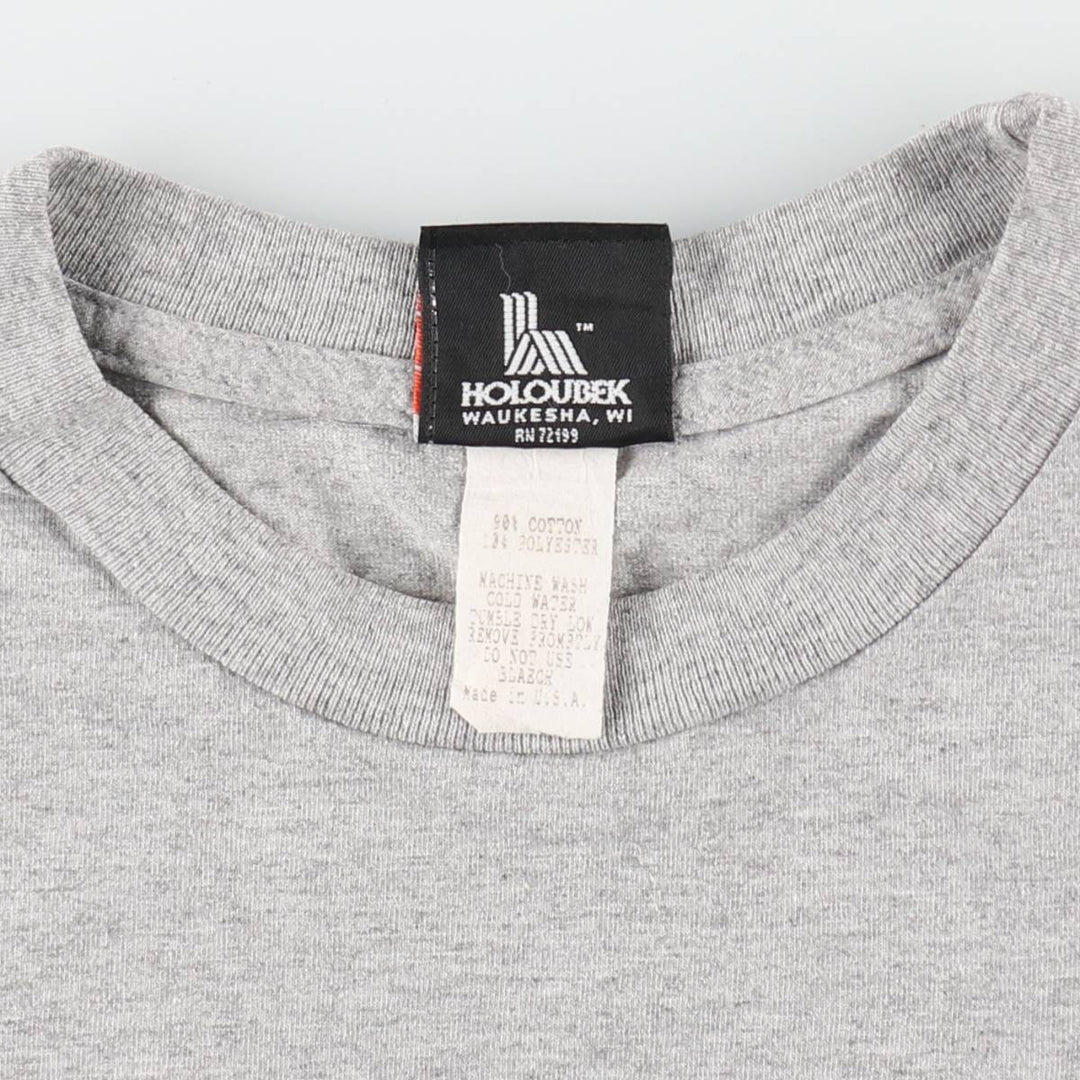 00'S Harley-Davidson Motorcycle Bike T-shirt Made in USA Men's L size cotton gray type Vintage Second Hand