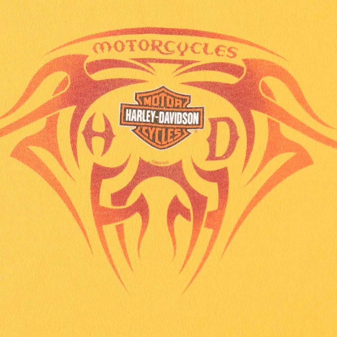 00'S Harley-Davidson Motorcycle Bike T-shirt Made in USA Men's L size /eaa523871