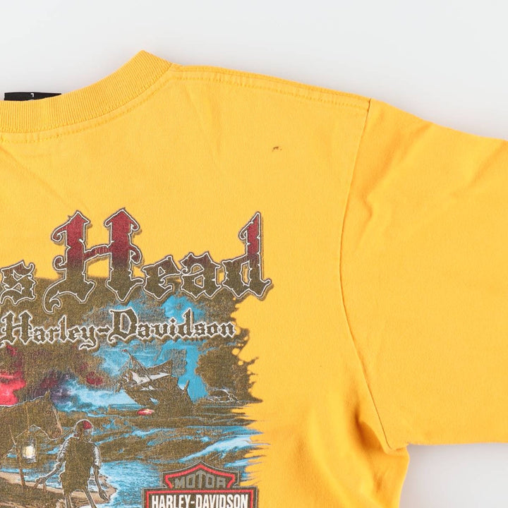 00'S Harley-Davidson Motorcycle Bike T-shirt Made in USA Men's L size /eaa523871